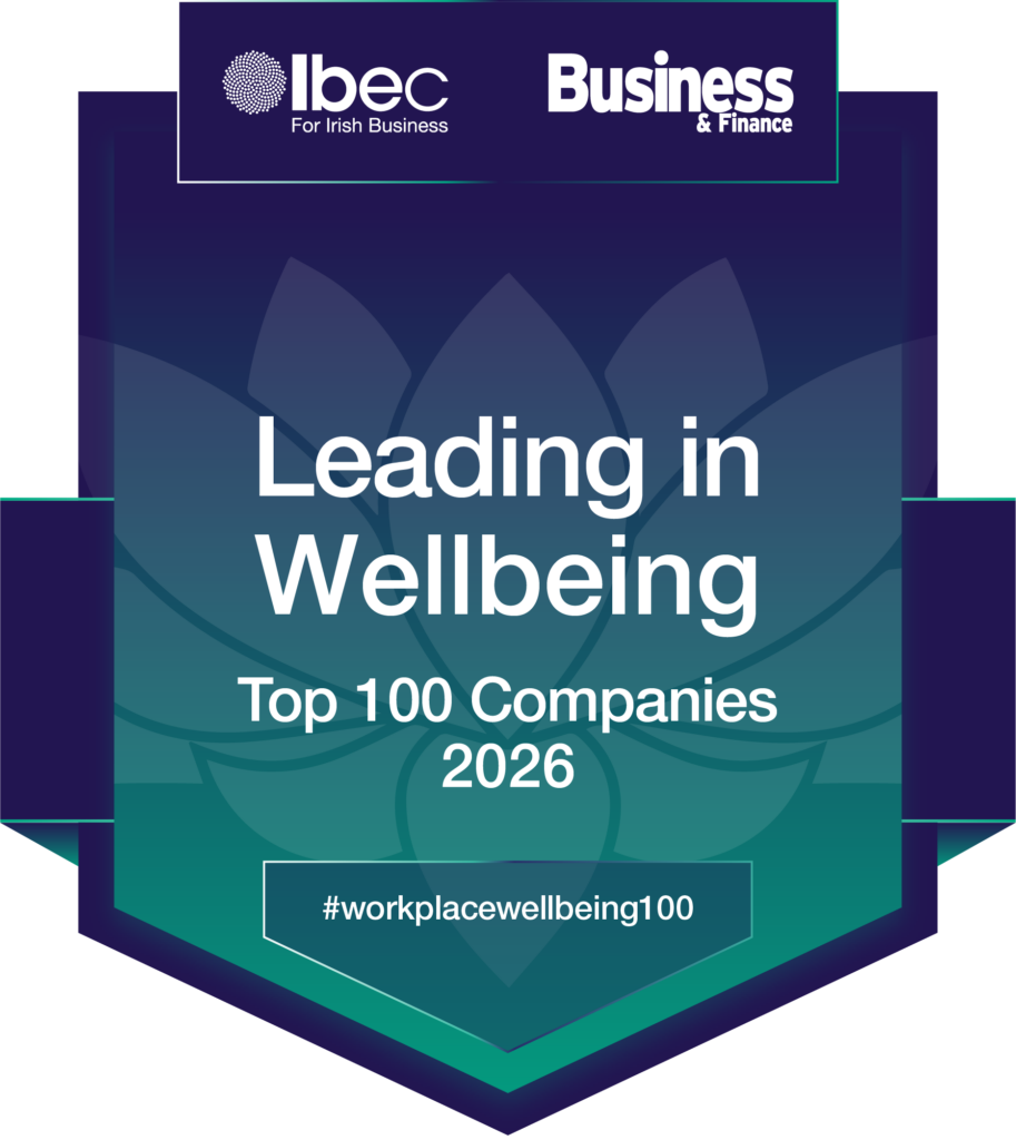 Leading in Wellbeing logo
