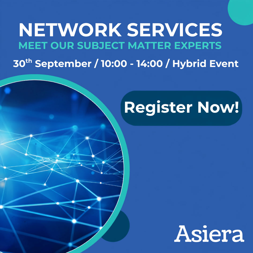 Network services event promotional poster