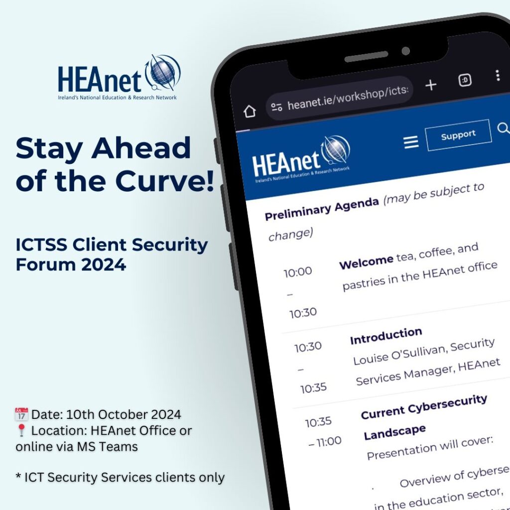 ICTSS Client Security Forum infographic